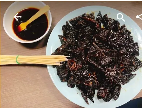 Hình ảnh Khô bò đen 100g