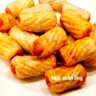 Hình ảnh Mực xoắn chiên