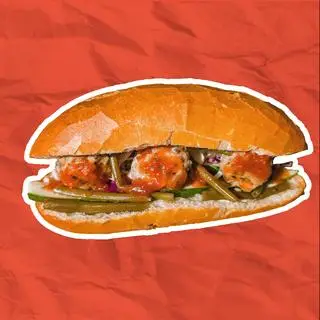Hình ảnh Bánh mì xíu mại