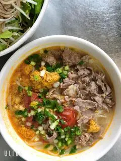 Hình ảnh Bún riêu cua bò chan
