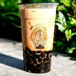 Hình ảnh Đường nâu olong sữa size L & đường nâu trà đen sữa size L