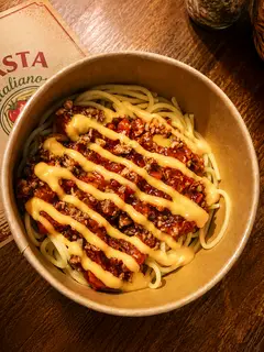 Hình ảnh Mì Ý (Spaghetti) Bò Băm Sốt Phô Mai