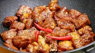 Hình ảnh Sườn non kho tiêu