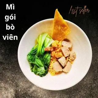Hình ảnh Mì gói bò viên 