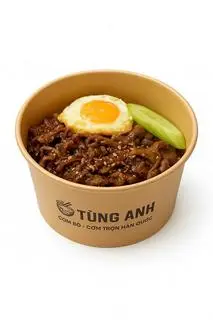 Hình ảnh Combo cơm bò sốt tiêu đen - 1 trà