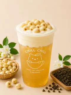 Hình ảnh Trà Gạo Rang Kem Cheese 700ml