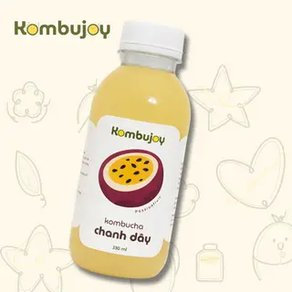 Hình ảnh Kombucha Chanh Dây - chai 330ml