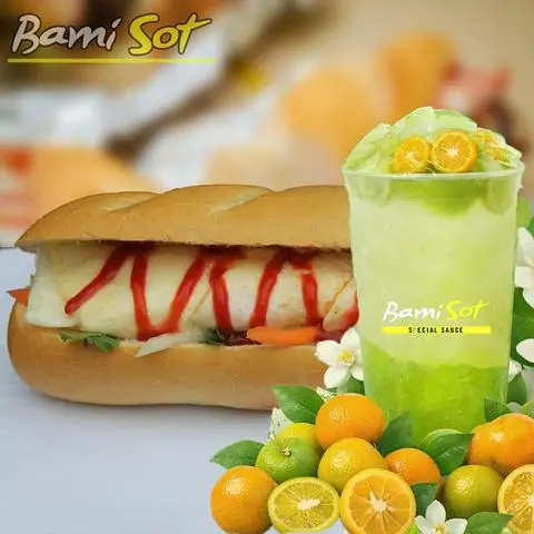 Hình ảnh COMBO Bánh Mì Pate Bò Chả Trứng + Trà Tắc Hoa Nhài