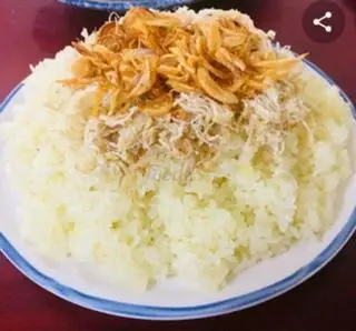 Hình ảnh Xôi Nếp Chà Bông Gà + Hành Phi