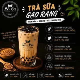 Hình ảnh Trà sữa gạo rang