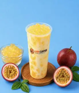 Hình ảnh Sữa chua x chanh dây x hạt đác