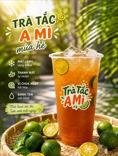 Hình ảnh Trà tắc ghiền ly 700ml