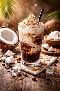 Hình ảnh Cà Phê Dừa Non