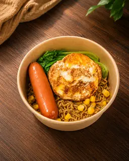 Hình ảnh Mì S/M trứng xúc xích