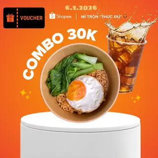 Hình ảnh Mì trộn “trứng”