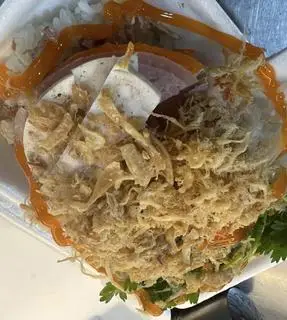 Hình ảnh Xôi chả thịt nguội 