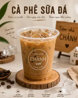 Hình ảnh Cafe Sữa Đá*500ml