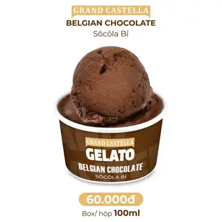 Hình ảnh Belgian Chocolate 100ML - Kem Sôcôla Bỉ