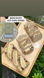 Hình ảnh (Vị nguyên bản, không đường) Bánh chuối yến mạch sữa chua Home không dùng bột nở