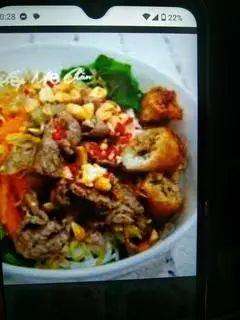 Hình ảnh bún thịt xào 