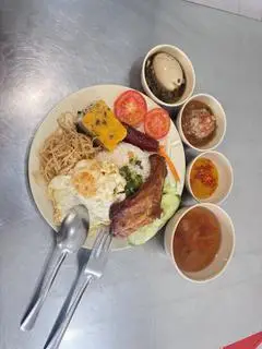 Hình ảnh cơm tấm sườn cọng , Trứng chưng tương
