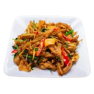 Hình ảnh chân vịt rút xương xào xả ớt