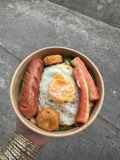 Hình ảnh mì trộn thanh cua 