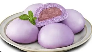 Hình ảnh bánh bao tươi khoai môn đà lạt