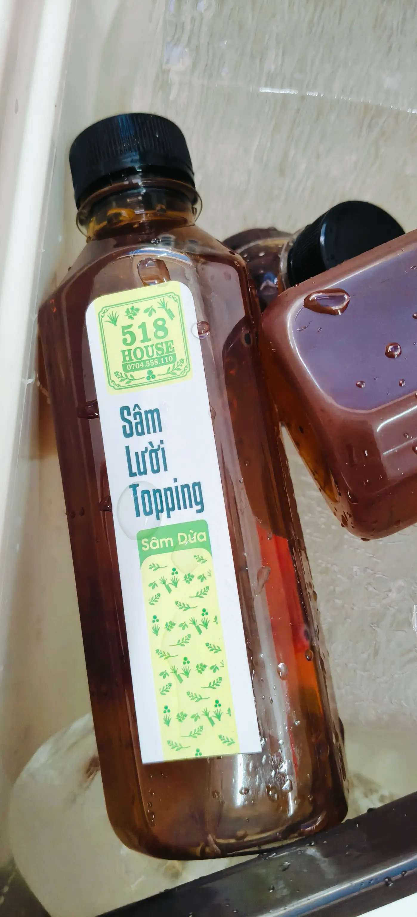 Hình ảnh Sâm dừa 2 topping - Chai 330ml