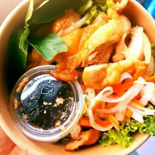 Hình ảnh Cơm lứt ức gà nướng