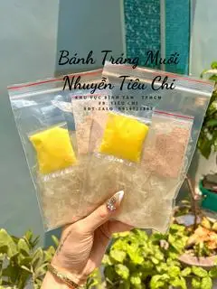 Hình ảnh BÁNH TRÁNG MUỐI NHUYỄN BƠ