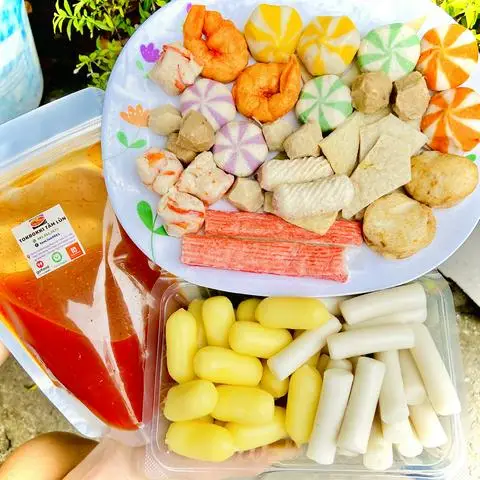 Hình ảnh Combo Mix 2 Loại Bánh Gạo và Viên Thả Lẩu (VỪA)