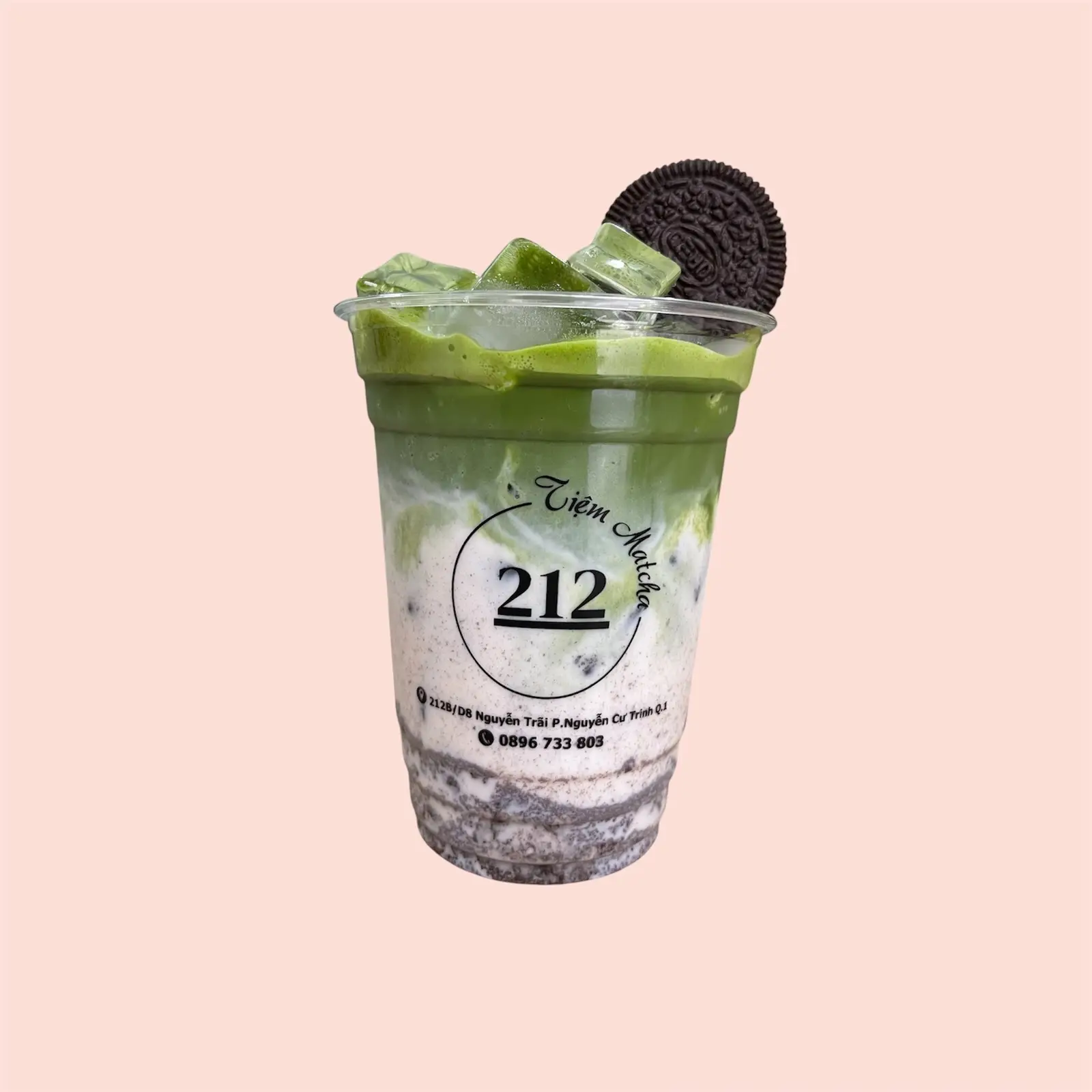 Hình ảnh Matcha latte oreo