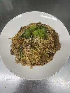 Hình ảnh mỳ xào thịt xá xíu