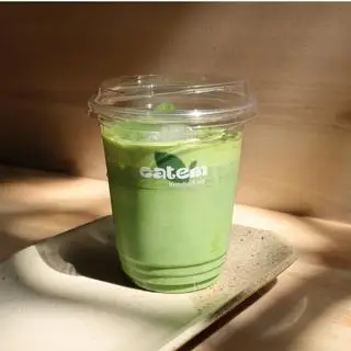 Hình ảnh Matcha coldwhisk half half milk - 650ml