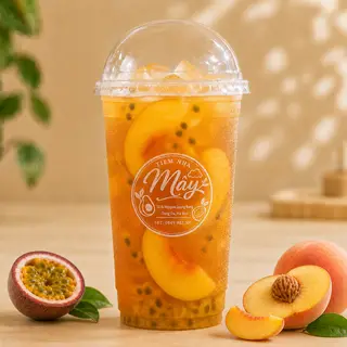 Hình ảnh Trà Chanh Dây Đào Vàng