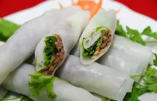 Hình ảnh Phở Cuốn bò (6 cái dài) 