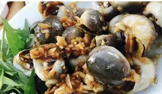 Hình ảnh Ốc mỡ xào tỏi