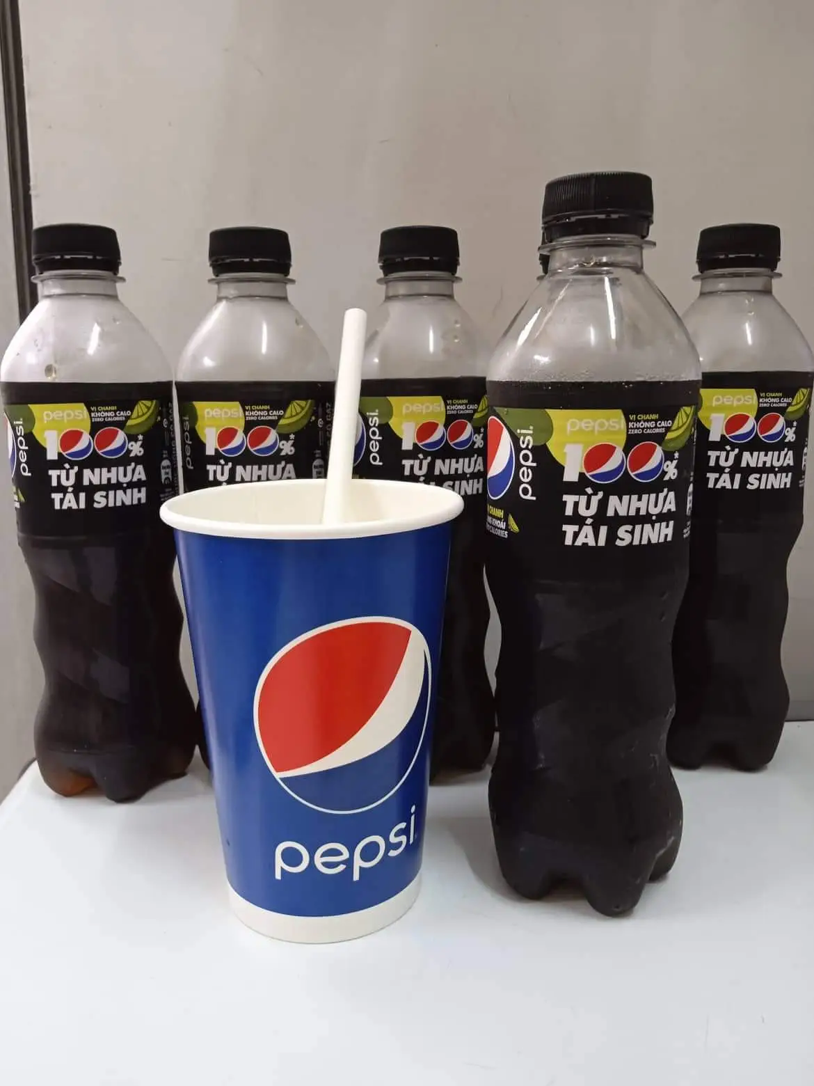 Hình ảnh PEPSI BLACK CHANH KHÔNG ĐƯỜNG (Chai 390ml)