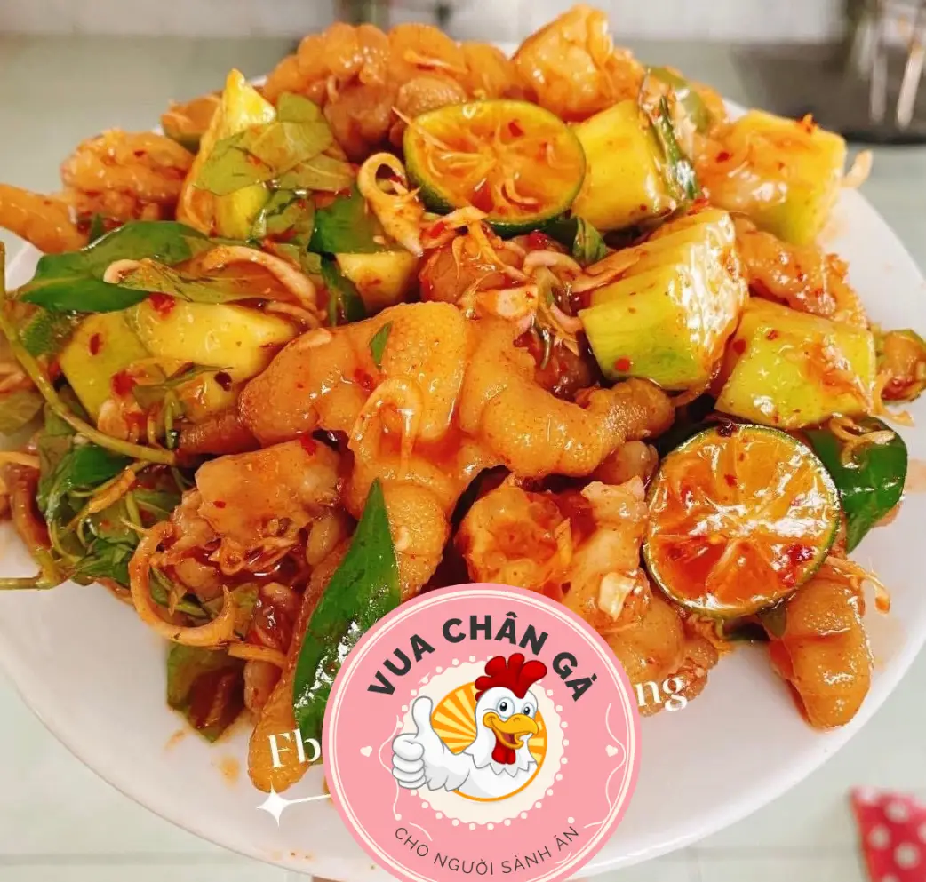 Hình ảnh Chân gà rút xương sốt thái size M