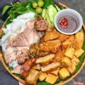 Hình ảnh Suất bún đậu 7 món -tặng  1 Ly  Trà Thạch Chân Trâu