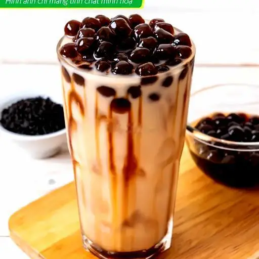 Hình ảnh Trà sữa đậu đen