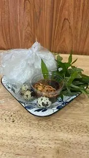 Hình ảnh bánh tráng chấm ( cay sate )