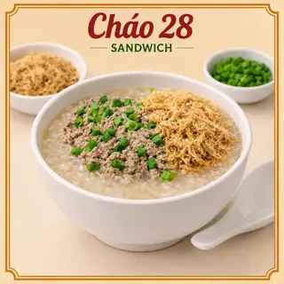 Hình ảnh Cháo ruốc, thịt băm