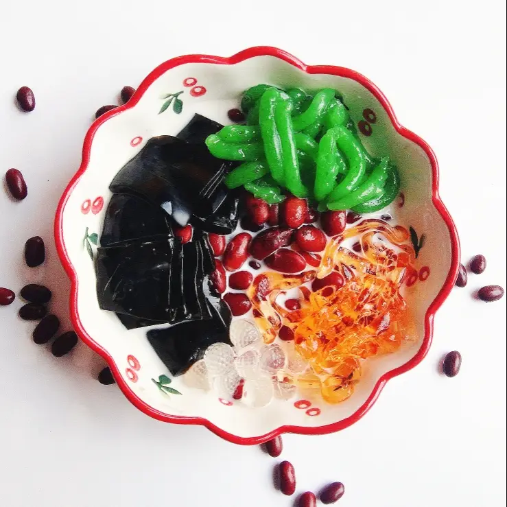 Hình ảnh Chè bánh lọt đậu đỏ