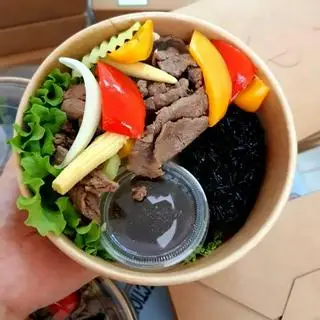 Hình ảnh Cơm lứt bò xào