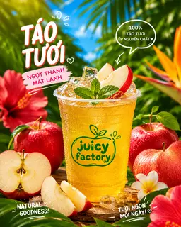 Hình ảnh Nước ép táo( 700ml)
