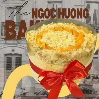 Hình ảnh Bông lan trứng muối sinh nhật 17cm