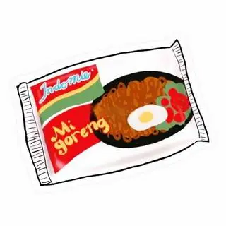 Hình ảnh Mỳ trộn indomie không topping
