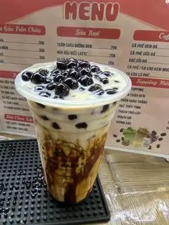 Hình ảnh Sữa Tươi Trân Châu Đường Đen 